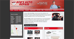 Desktop Screenshot of kensautorepairtx.com